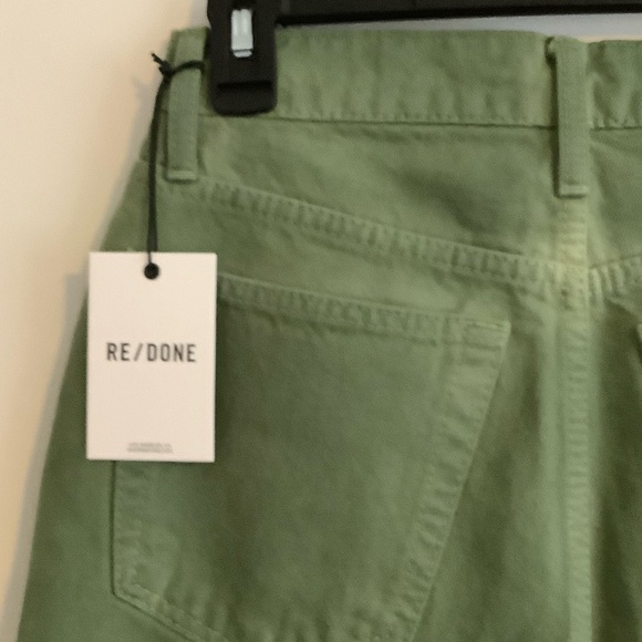 Re/Done Olive Ankle Jeans - Picture 3 of 3